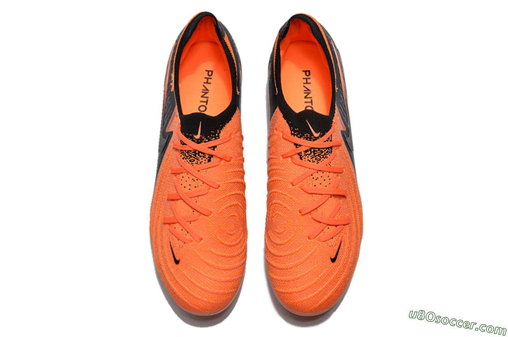 Nike Phantom Luna Elite FG Firm Ground Soccer Cleats - Orange/Black 4