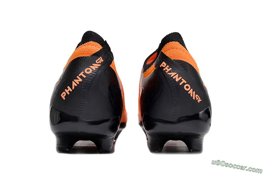 Nike Phantom Luna Elite FG Firm Ground Soccer Cleats - Orange/Black 5
