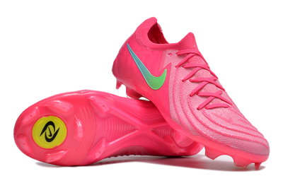 Nike Phantom Luna Elite FG Firm Ground Soccer Cleats - Pink/Yellow/Jade