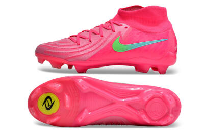 Nike Phantom Luna Elite NU FG Firm Ground Soccer Cleats - Pink/Yellow/Jade