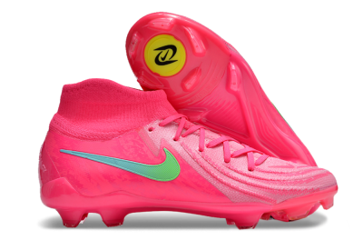 Nike Phantom Luna Elite NU FG Firm Ground Soccer Cleats - Pink/Yellow/Jade