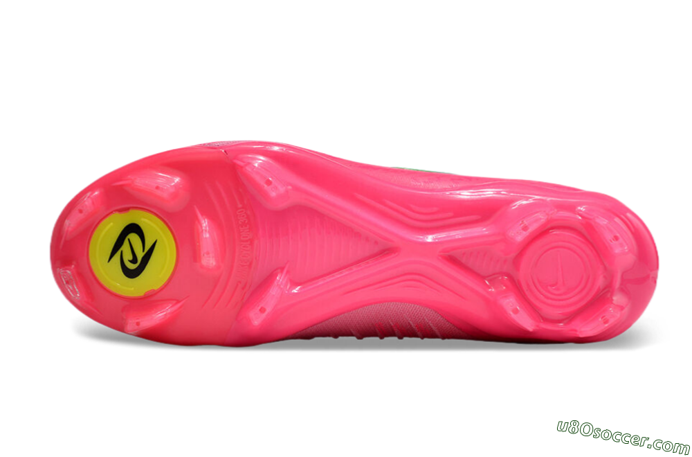 Nike Phantom Luna Elite NU FG Firm Ground Soccer Cleats - Pink/Yellow/Jade 6