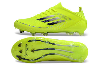 Adidas F50 Adizero FG Firm Ground Soccer Cleats - Yellow/Blue
