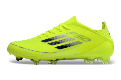 Adidas F50 Adizero FG Firm Ground Soccer Cleats - Yellow/Blue