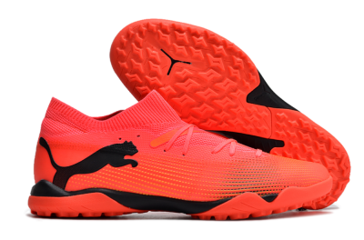 Puma Future 7 Ultimate TF Artificial Turf Soccer Shoes - Red/Black