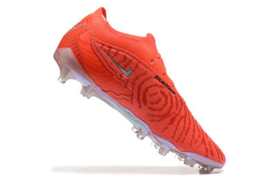 Nike Phantom GX Elite FG Firm Ground Soccer Cleats - Red/Silver
