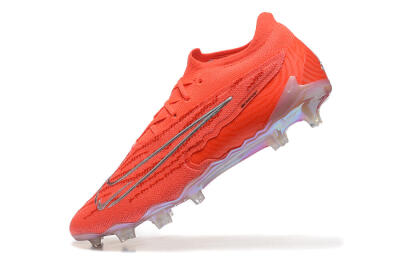 Nike Phantom GX Elite FG Firm Ground Soccer Cleats - Red/Silver