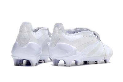 Adidas Predator Elite Foldover Tongue FG Firm Ground Soccer Cleats - White/Beige