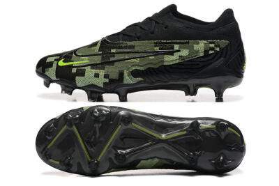 Nike Phantom GX Elite FG Firm Ground Soccer Cleats - Black/Camo/Yellow