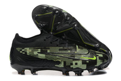 Nike Phantom GX Elite FG Firm Ground Soccer Cleats - Black/Camo/Yellow