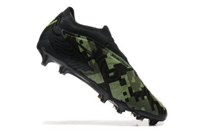 Nike Phantom GX Elite FG Firm Ground Soccer Cleats - Black/Camo/Yellow