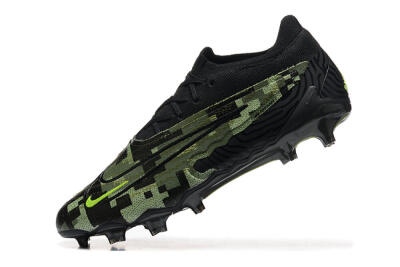 Nike Phantom GX Elite FG Firm Ground Soccer Cleats - Black/Camo/Yellow