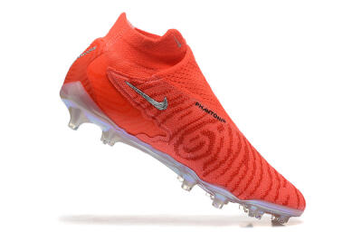 Nike Phantom GX DF Elite FG Firm Ground Soccer Cleats - Red/Silver