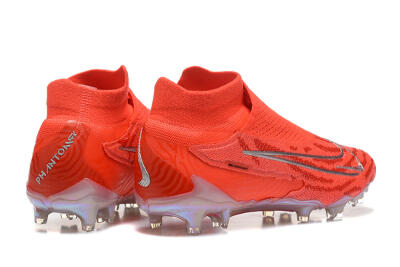 Nike Phantom GX DF Elite FG Firm Ground Soccer Cleats - Red/Silver