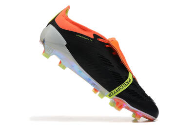 Adidas Predator Elite Foldover Tongue FG Firm Ground Soccer Cleats - White/Black/Red
