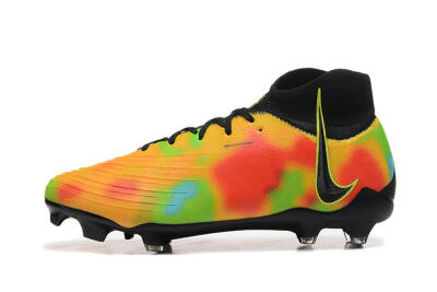 Nike Phantom Luna Elite NU FG Firm Ground Soccer Cleats - Black/Rainbow
