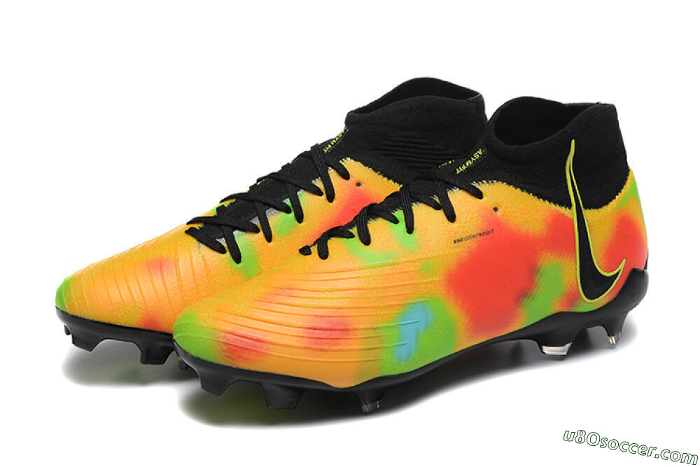 Nike Phantom Luna Elite NU FG Firm Ground Soccer Cleats - Black/Rainbow 5