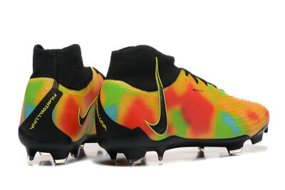 Nike Phantom Luna Elite NU FG Firm Ground Soccer Cleats - Black/Rainbow