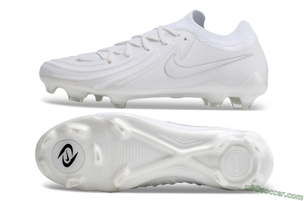 Nike Phantom Luna Elite NU FG Firm Ground Soccer Cleats - White/Black 0