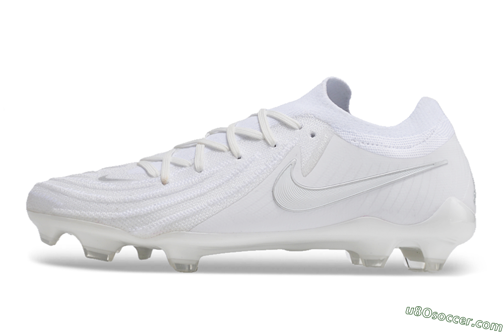 Nike Phantom Luna Elite NU FG Firm Ground Soccer Cleats - White/Black 2