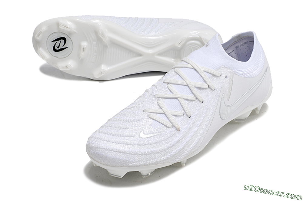 Nike Phantom Luna Elite NU FG Firm Ground Soccer Cleats - White/Black 3
