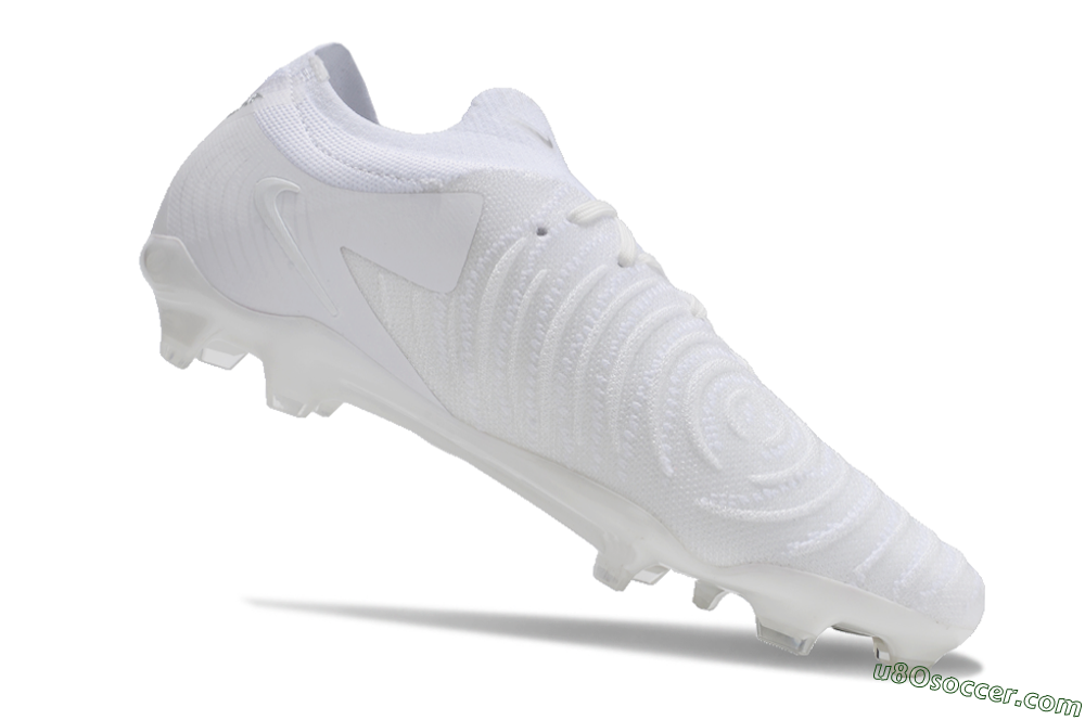 Nike Phantom Luna Elite NU FG Firm Ground Soccer Cleats - White/Black 4