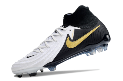Nike Phantom Luna Elite NU FG Firm Ground Soccer Cleats - White/Black/Gold