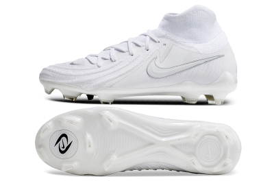 Nike Phantom Luna Elite NU FG Firm Ground Soccer Cleats - White/Silver