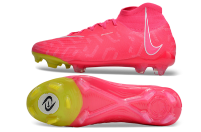 Nike Phantom Luna Elite NU FG Firm Ground Soccer Cleats - Pink/White/Yellow