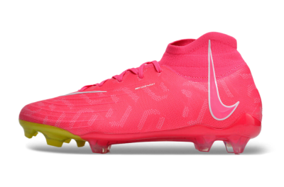 Nike Phantom Luna Elite NU FG Firm Ground Soccer Cleats - Pink/White/Yellow