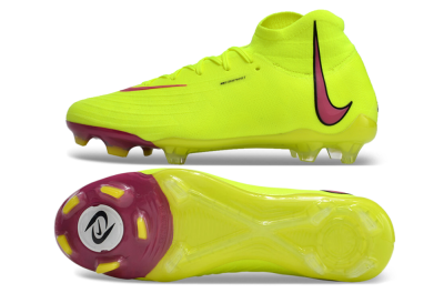 Nike Phantom Luna Elite NU FG Firm Ground Soccer Cleats - Yellow/Red/Black