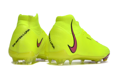 Nike Phantom Luna Elite NU FG Firm Ground Soccer Cleats - Yellow/Red/Black
