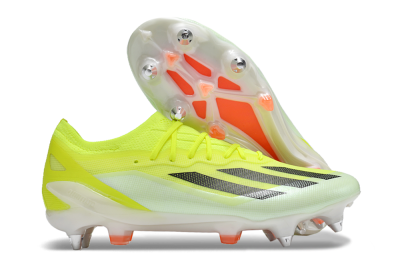 Adidas X Crazyfast.1 SG Soft Ground Soccer Cleats - Yellow/Black/Red