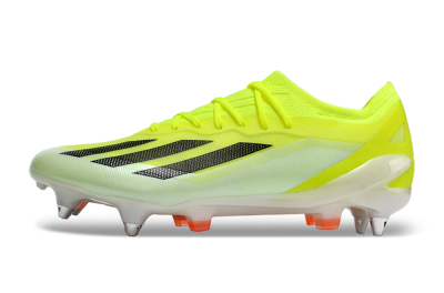 Adidas X Crazyfast.1 SG Soft Ground Soccer Cleats - Yellow/Black/Red