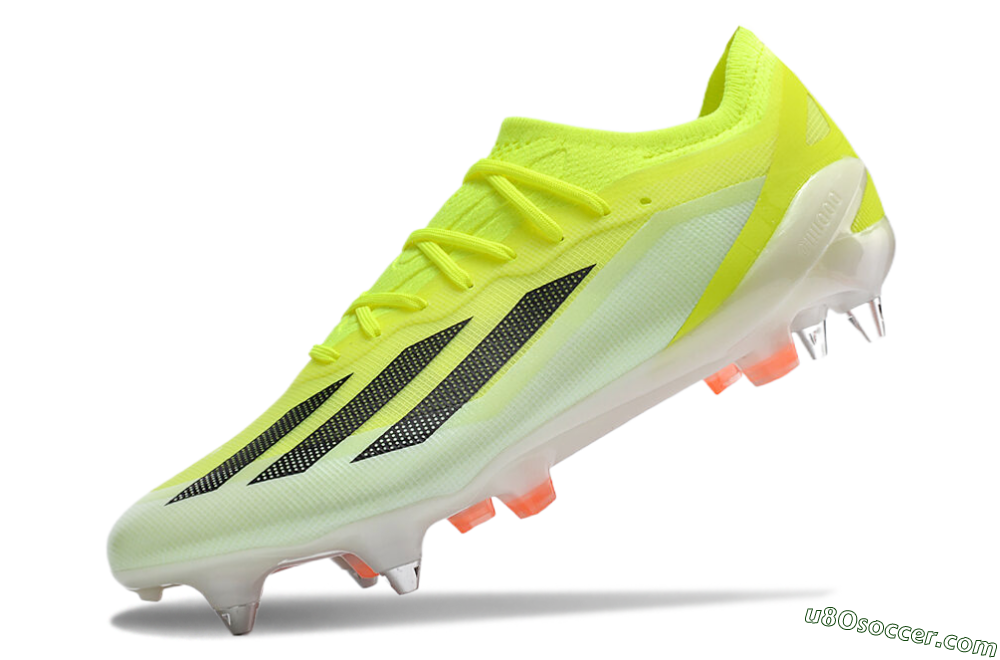 Adidas X Crazyfast.1 SG Soft Ground Soccer Cleats - Yellow/Black/Red 5