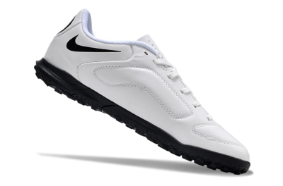 Nike Tiempo Legend 9 Club TF Artificial Turf Soccer Shoes - White/Black