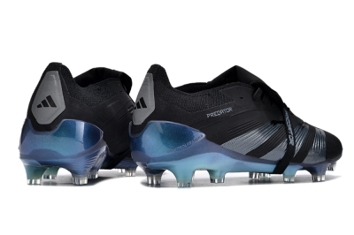 Adidas Predator Elite Foldover Tongue FG Firm Ground Soccer Cleats - Black/Silver/Jade