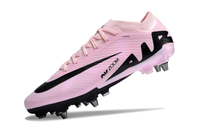 Nike Air Zoom Mercurial Vapor 15 Elite Pro SG Soft Ground Soccer Cleats - Pink/Black