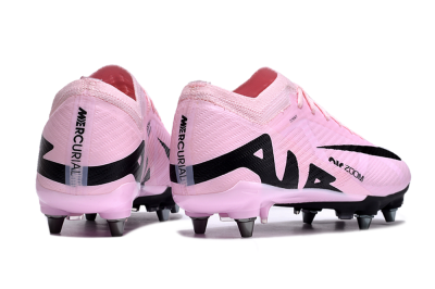 Nike Air Zoom Mercurial Vapor 15 Elite Pro SG Soft Ground Soccer Cleats - Pink/Black