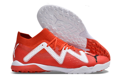 Puma Future Ultimate TF Artificial Turf Soccer Shoes - Red/White/Black