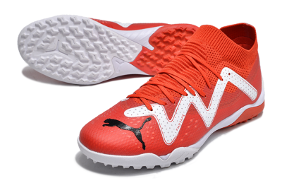 Puma Future Ultimate TF Artificial Turf Soccer Shoes - Red/White/Black