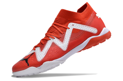 Puma Future Ultimate TF Artificial Turf Soccer Shoes - Red/White/Black