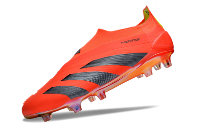 Adidas Predator Accuracy+ FG Firm Ground Soccer Cleats - Red/Black/Blue