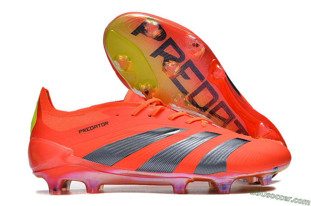 Adidas Predator Accuracy.1 FG Firm Ground Soccer Cleats - Red/Black/Blue 1