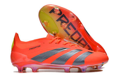 Adidas Predator Accuracy.1 FG Firm Ground Soccer Cleats - Red/Black/Blue