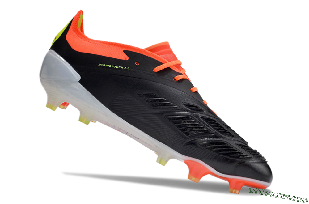 Adidas Predator Accuracy.1 FG Firm Ground Soccer Cleats - Black/White/Red 4
