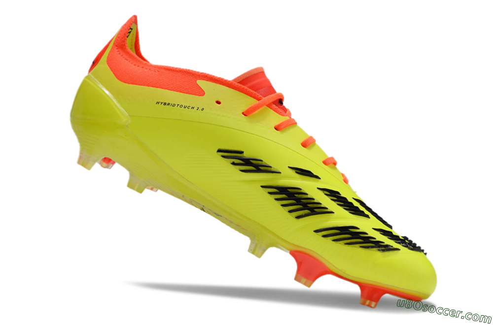 Adidas Predator Accuracy.1 FG Firm Ground Soccer Cleats - Green/Red/Black 4