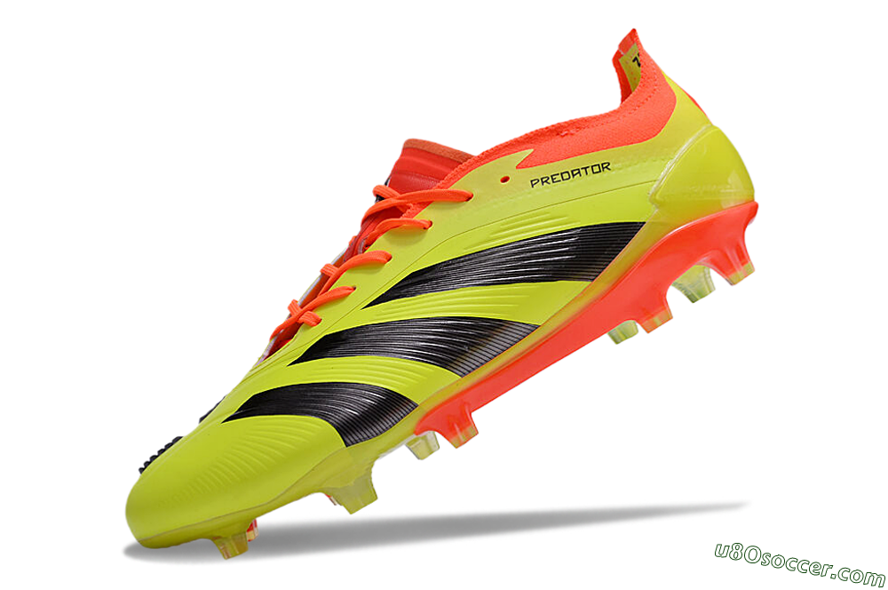 Adidas Predator Accuracy.1 FG Firm Ground Soccer Cleats - Green/Red/Black 5