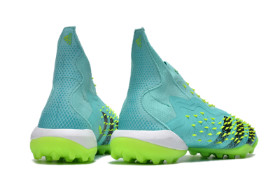Adidas Predator Freak+ TF Artificial Turf Soccer Shoes - Blue/Black/Yellow