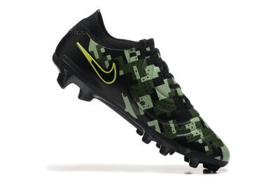 Nike Tiempo Legend 10 Elite FG Firm Ground Soccer Cleats - Black/Camo/Yellow